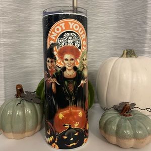 Hocus pocus tumbler | witch Halloween cup